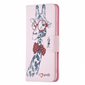 Housse Xiaomi Redmi 10C Girafe Intello