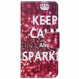 Housse Xiaomi Redmi 10C Keep Calm and Sparkle