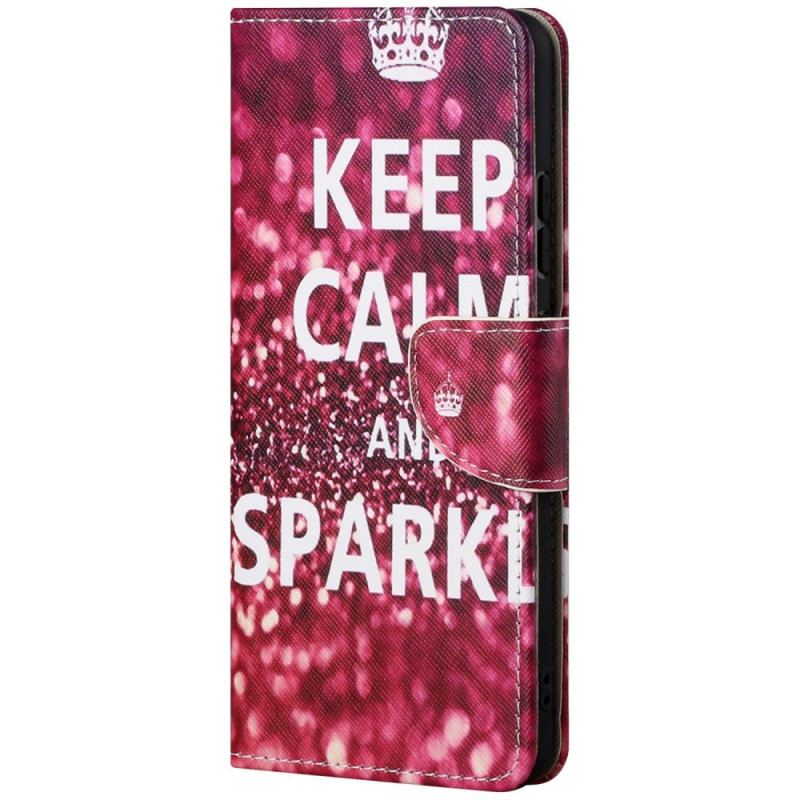 Housse Xiaomi Redmi 10C Keep Calm and Sparkle