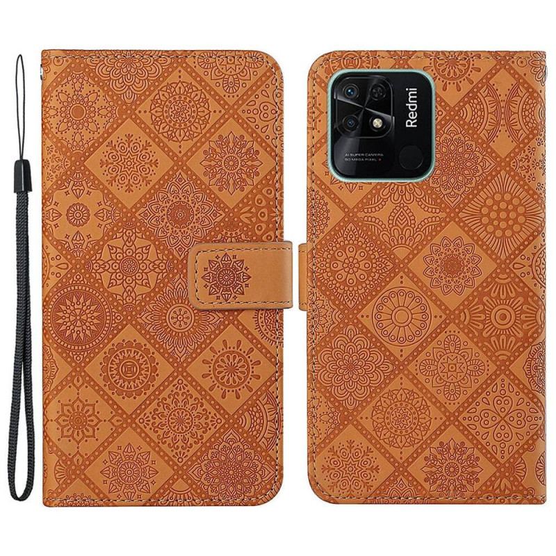 Housse Xiaomi Redmi 10C Motif Tapisserie