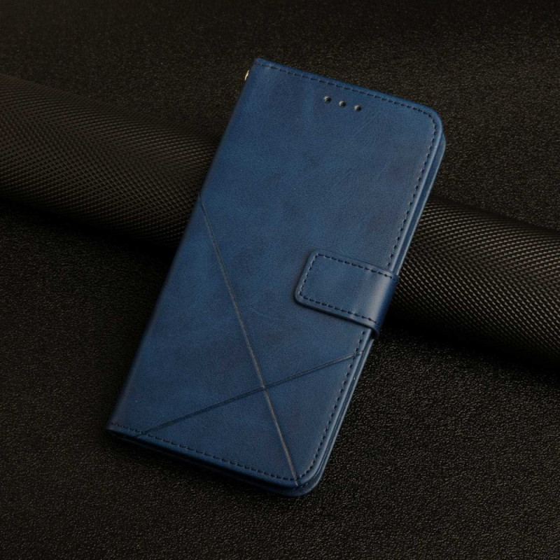 Housse Xiaomi Redmi 10C Style Cuir Géo X Design