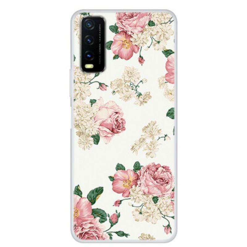 Coque Vivo Y20s / Y11s Fleurs Liberty