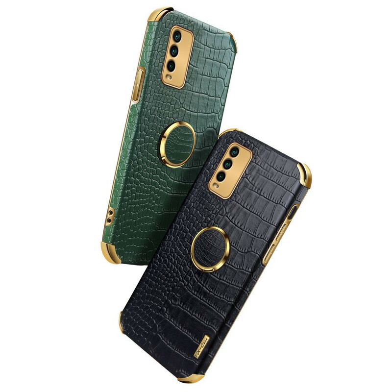 Coque Xiaomi Redmi 9T X-CASE Effet Peau Crocodile