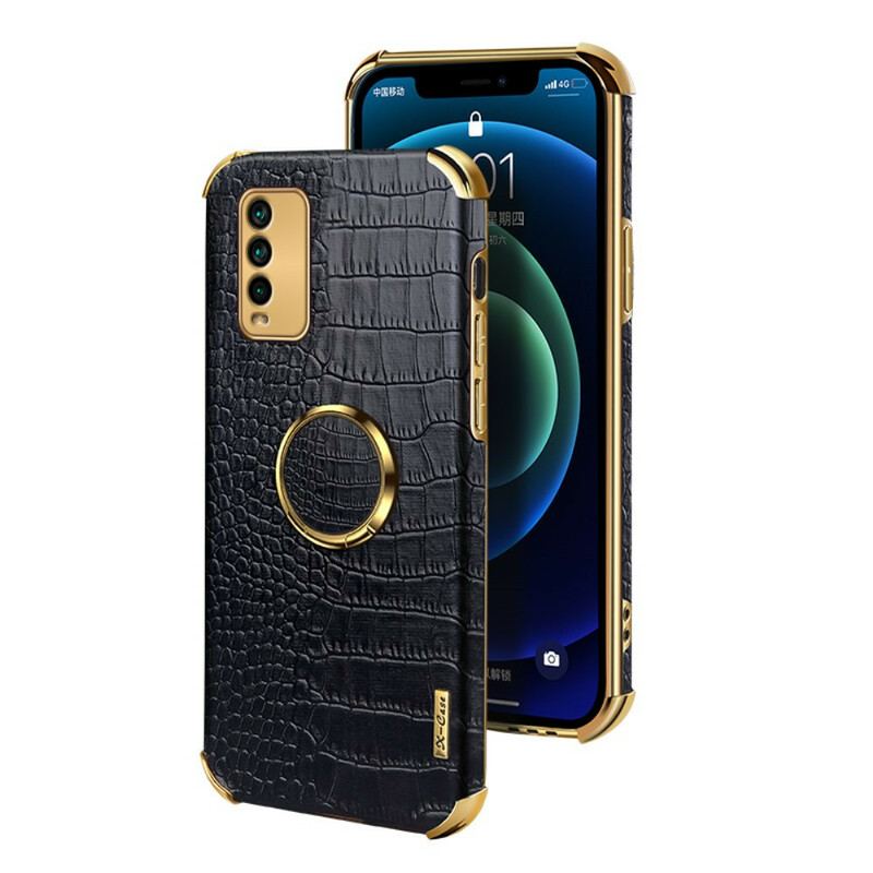 Coque Xiaomi Redmi 9T X-CASE Effet Peau Crocodile