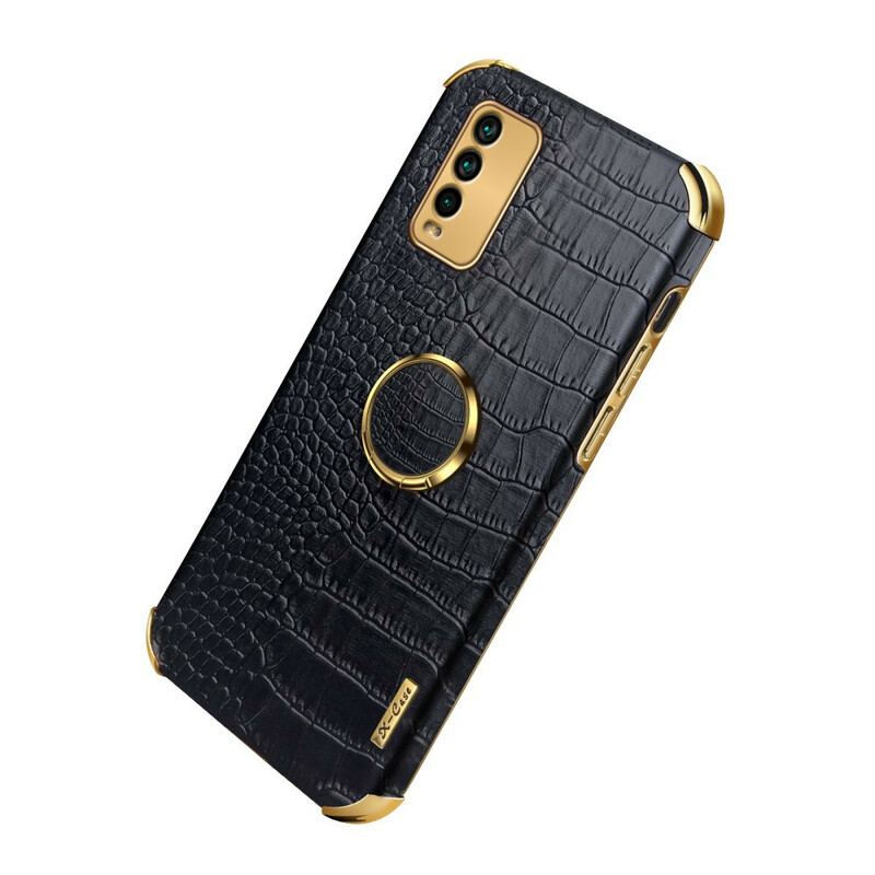 Coque Xiaomi Redmi 9T X-CASE Effet Peau Crocodile