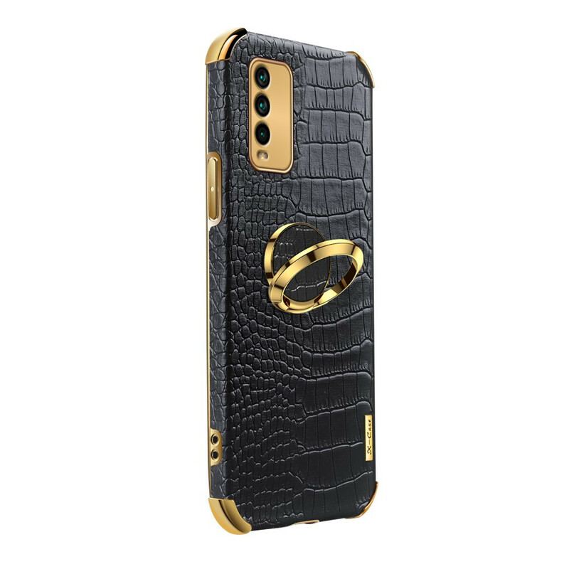 Coque Xiaomi Redmi 9T X-CASE Effet Peau Crocodile