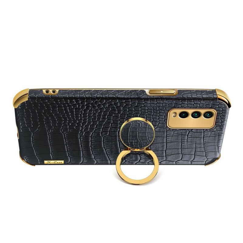 Coque Xiaomi Redmi 9T X-CASE Effet Peau Crocodile