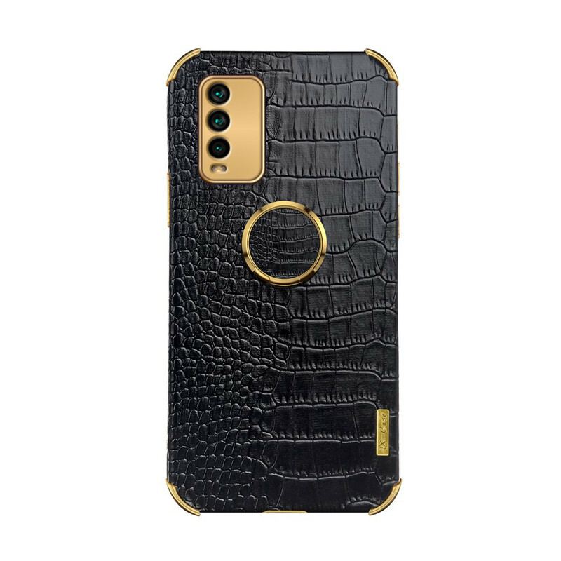 Coque Xiaomi Redmi 9T X-CASE Effet Peau Crocodile