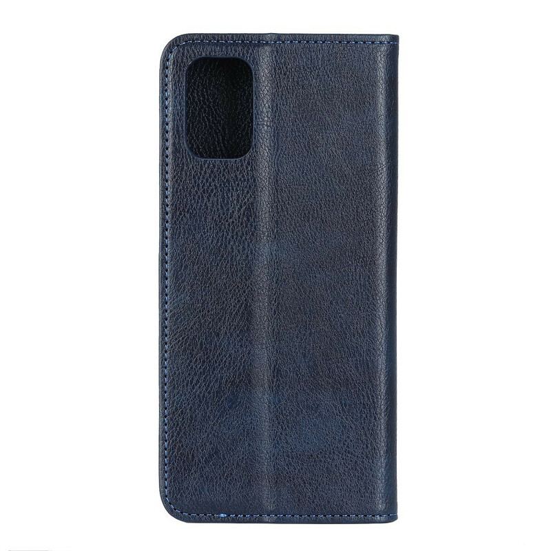 Flip Cover Xiaomi Redmi 9T Cuir Fendu Mat