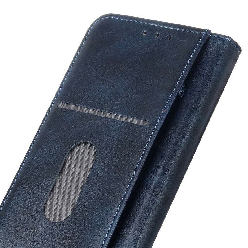 Flip Cover Xiaomi Redmi 9T Cuir Fendu Mat