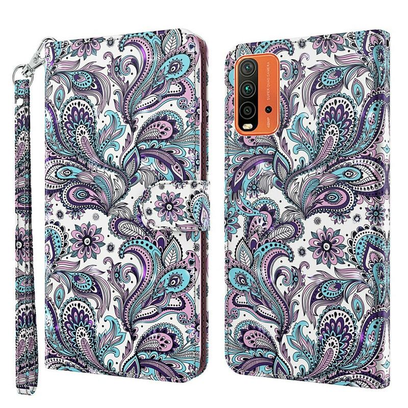 Housse Xiaomi Redmi 9T Fleurs Motifs