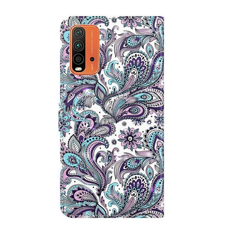 Housse Xiaomi Redmi 9T Fleurs Motifs