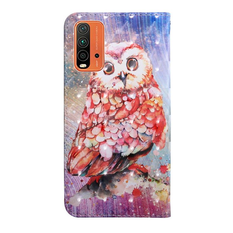 Housse Xiaomi Redmi 9T Light Spot Germain le Hibou