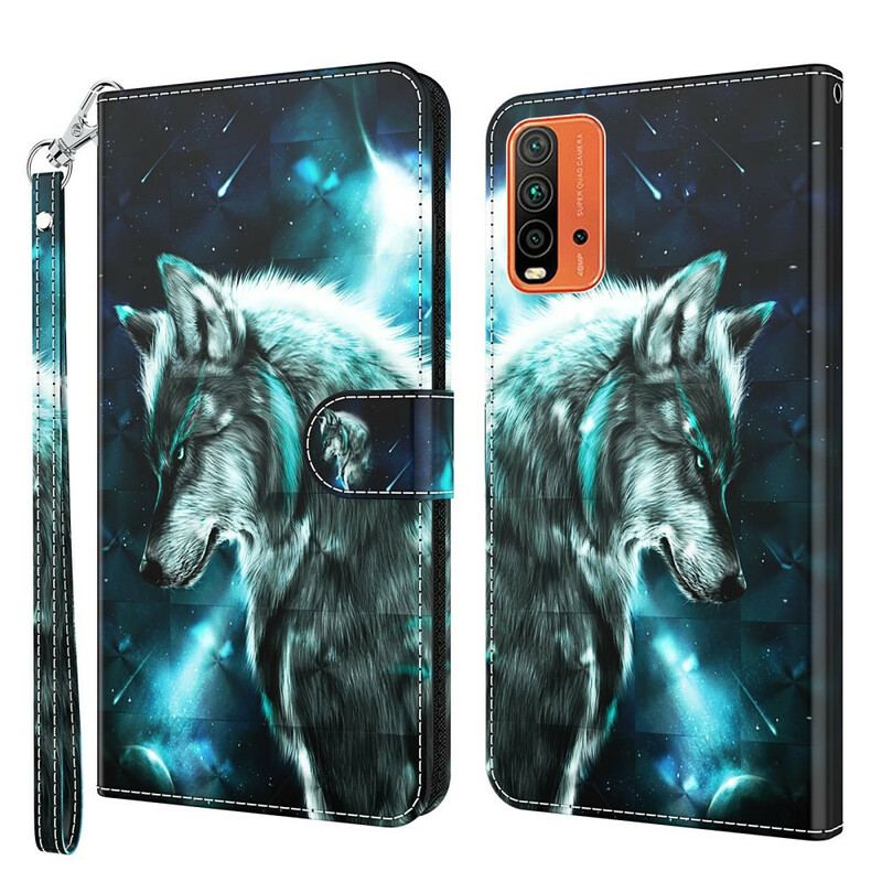 Housse Xiaomi Redmi 9T Loup Majestueux