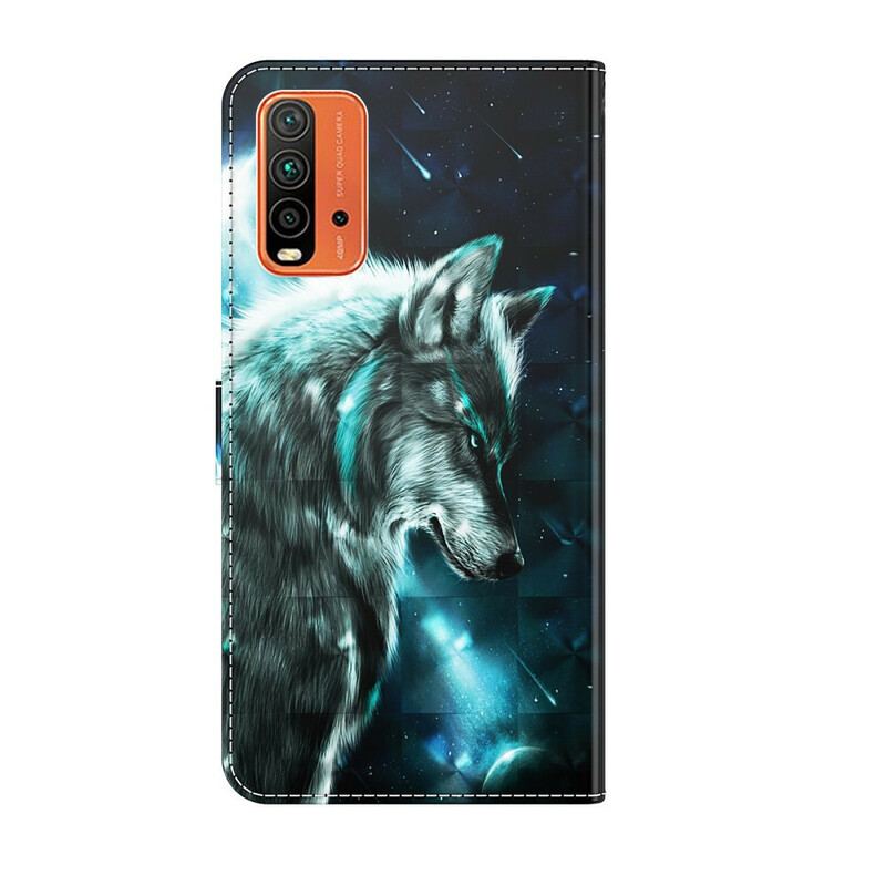 Housse Xiaomi Redmi 9T Loup Majestueux