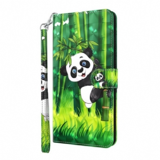 Housse Xiaomi Redmi 9T Panda et Bambou