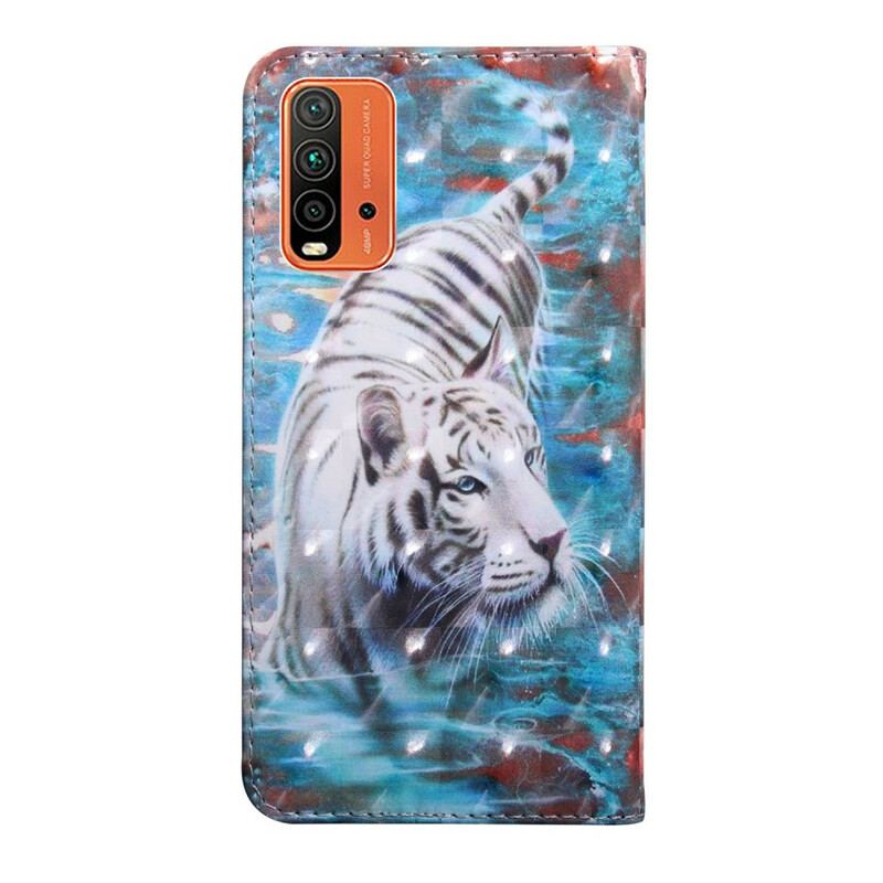 Housse Xiaomi Redmi 9T Tigre dans l'Eau