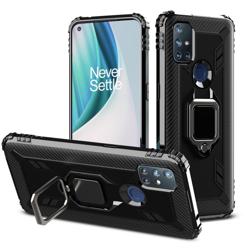 Coque OnePlus Nord N10 Anneau-Support Résistante