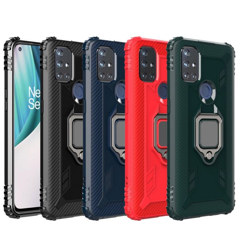 Coque OnePlus Nord N10 Anneau-Support Résistante