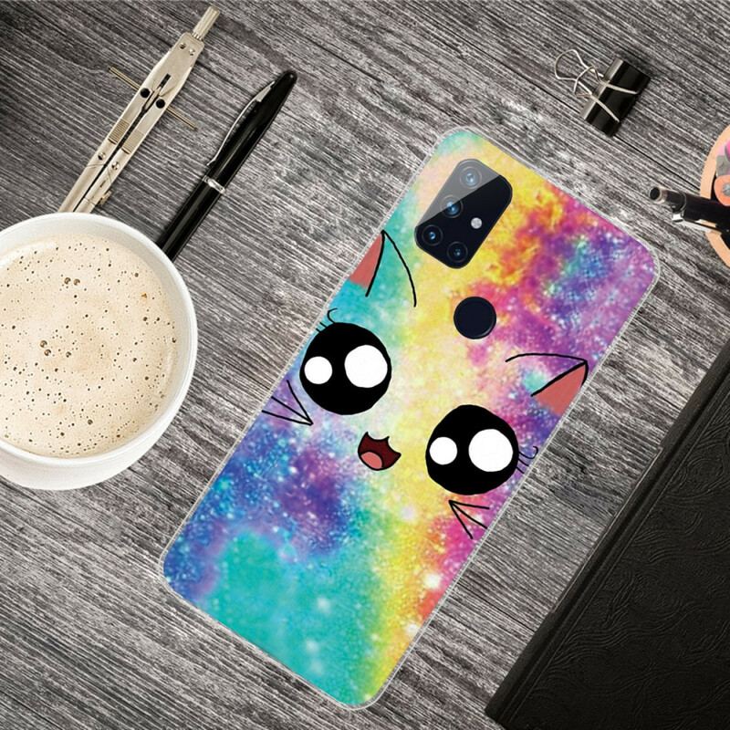 Coque OnePlus Nord N10 Chat Cartoon