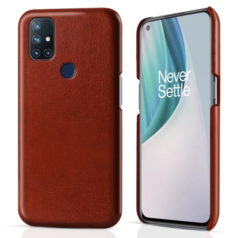 Coque OnePlus Nord N10 Effet Cuir KSQ