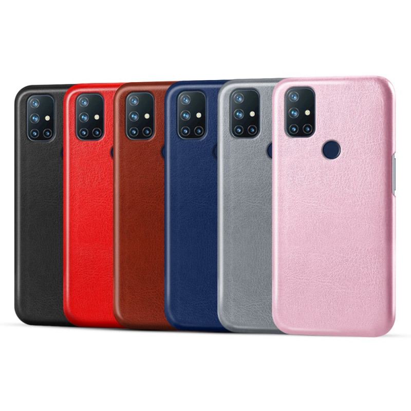 Coque OnePlus Nord N10 Effet Cuir KSQ