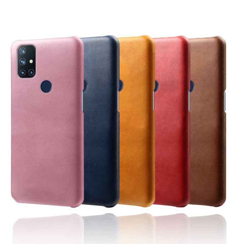 Coque OnePlus Nord N10 Effet Cuir KSQ