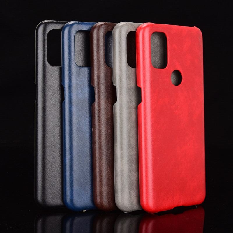 Coque OnePlus Nord N10 Effet Cuir Litchi Performance