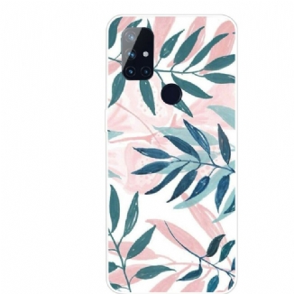 Coque OnePlus Nord N10 Feuilles