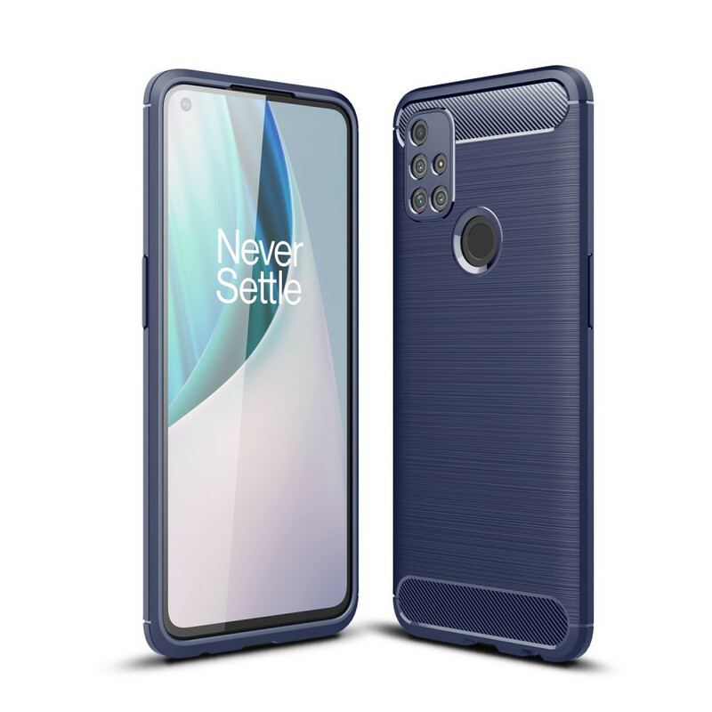 Coque OnePlus Nord N10 Fibre Carbone Brossée