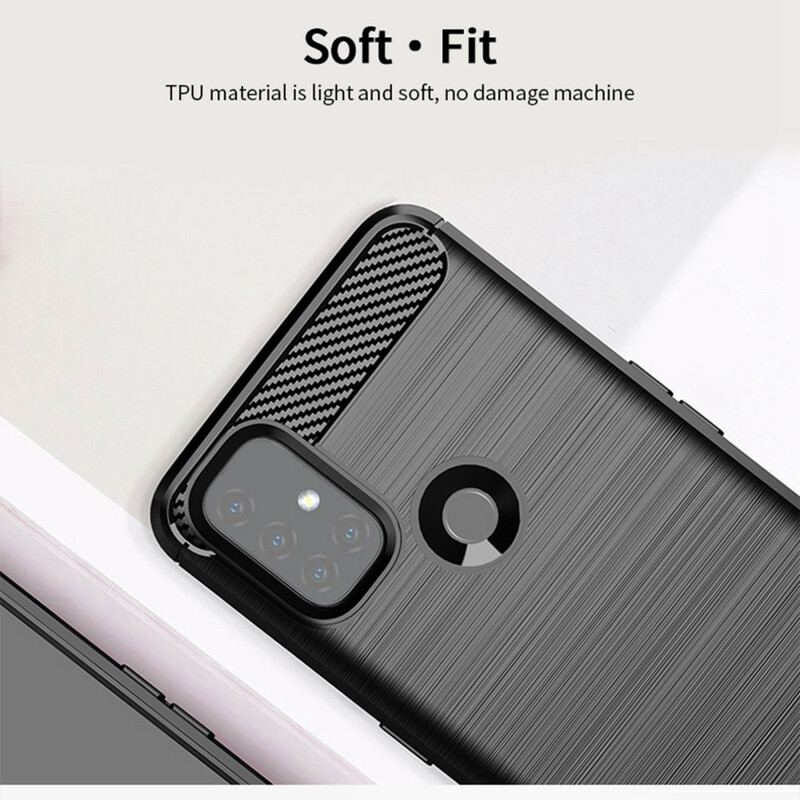 Coque OnePlus Nord N10 Fibre Carbone Brossée MOFI