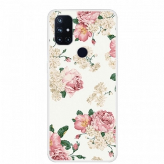 Coque OnePlus Nord N10 Fleurs Liberty