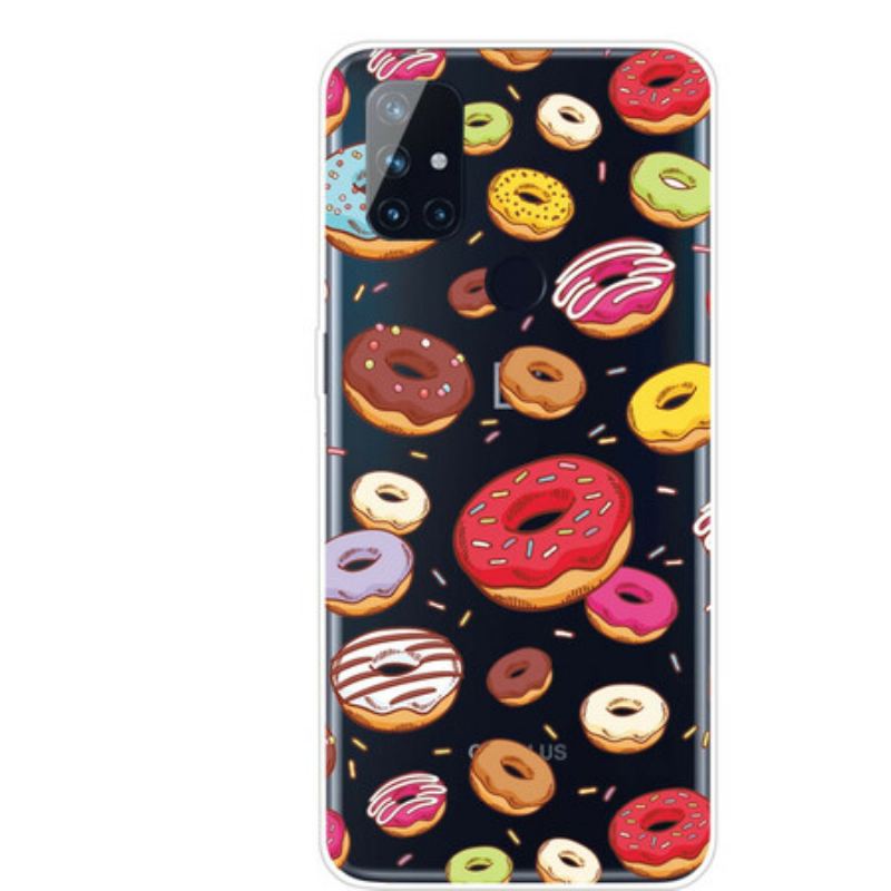 Coque OnePlus Nord N10 love Donuts