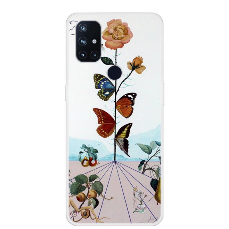 Coque OnePlus Nord N10 Papillons de la Nature