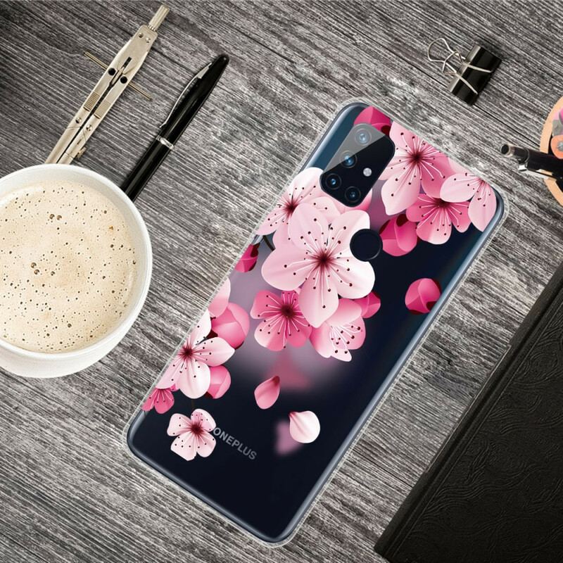 Coque OnePlus Nord N10 Petites Fleurs Roses