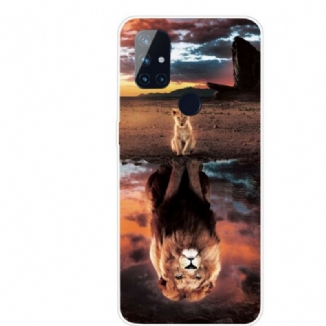 Coque OnePlus Nord N10 Rêve de Lionceau