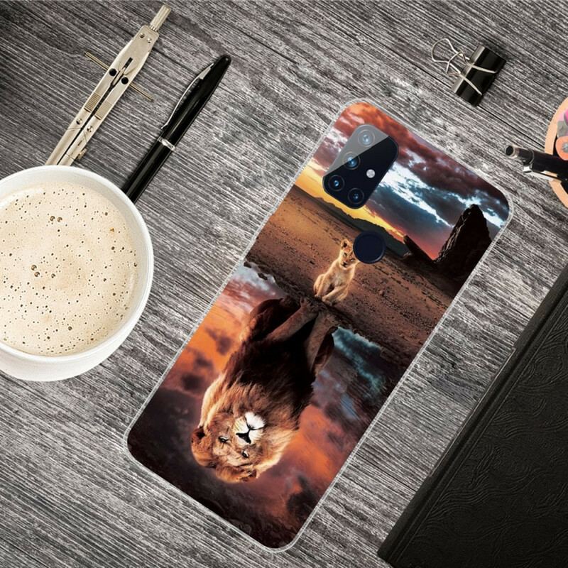 Coque OnePlus Nord N10 Rêve de Lionceau