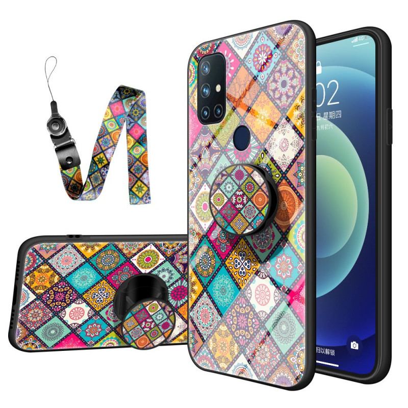 Coque OnePlus Nord N10 Support Magnétique Patchwork