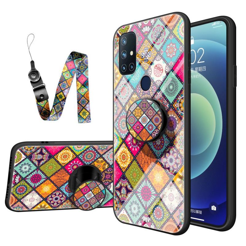 Coque OnePlus Nord N10 Support Magnétique Patchwork