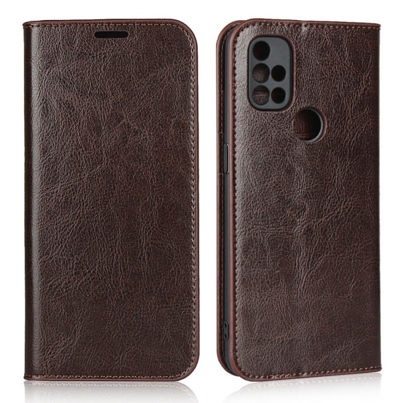 Flip Cover OnePlus Nord N10 Cuir Véritable