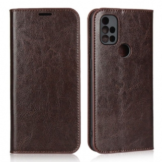 Flip Cover OnePlus Nord N10 Cuir Véritable