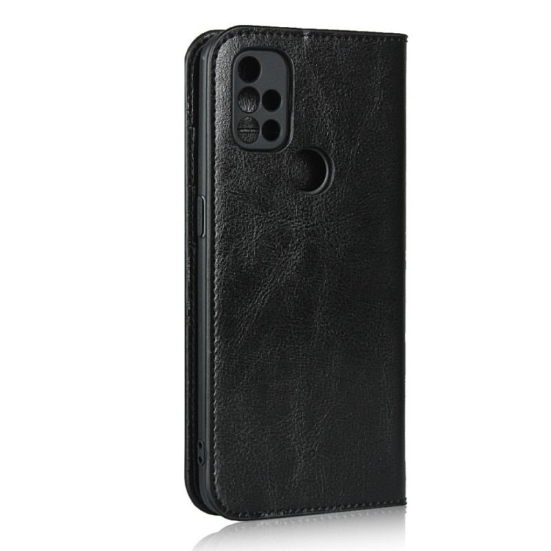 Flip Cover OnePlus Nord N10 Cuir Véritable