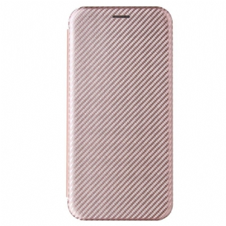 Flip Cover OnePlus Nord N10 Fibre Carbone