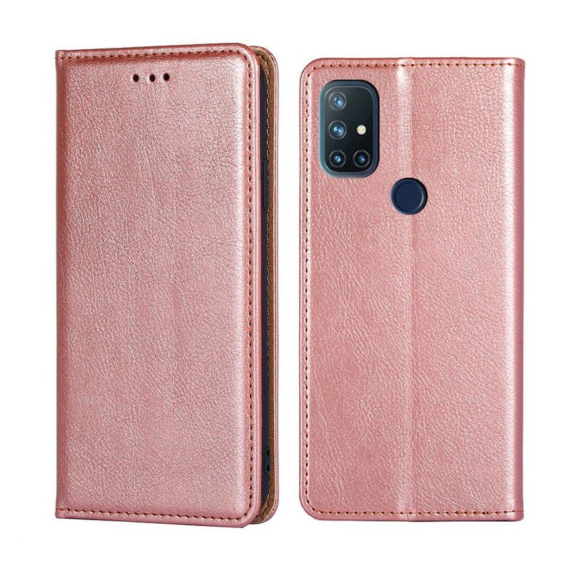 Flip Cover OnePlus Nord N10 Style Cuir Fin