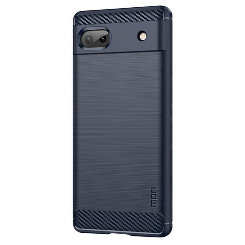 Coque Google pixel 6A Fibre Carbone Brossée MOFI