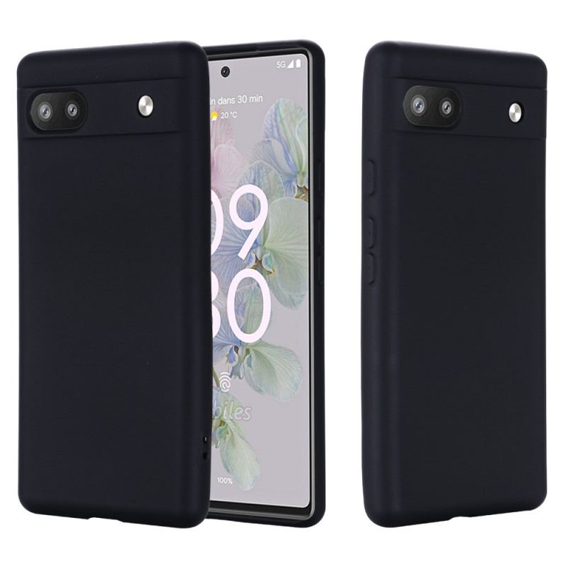 Coque Google Pixel 6A Silicone Liquide à Lanière