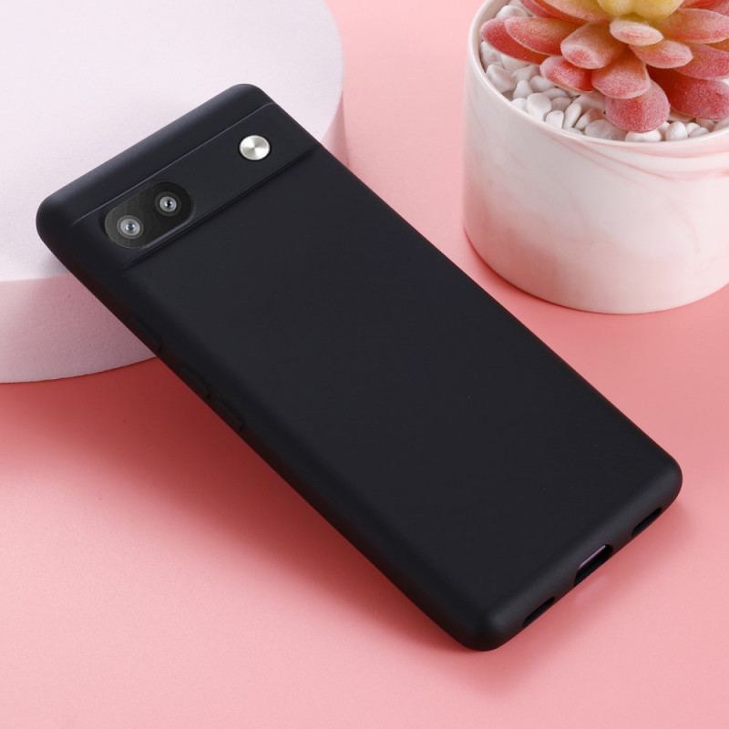 Coque Google Pixel 6A Silicone Liquide à Lanière