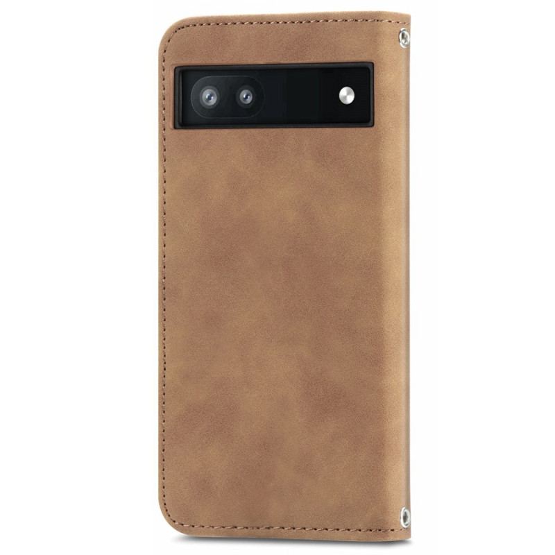 Flip Cover Google Pixel 6A Série Vintage