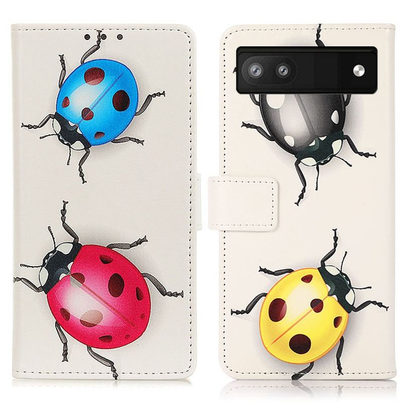 Housse Google Pixel 6A Coccinelles