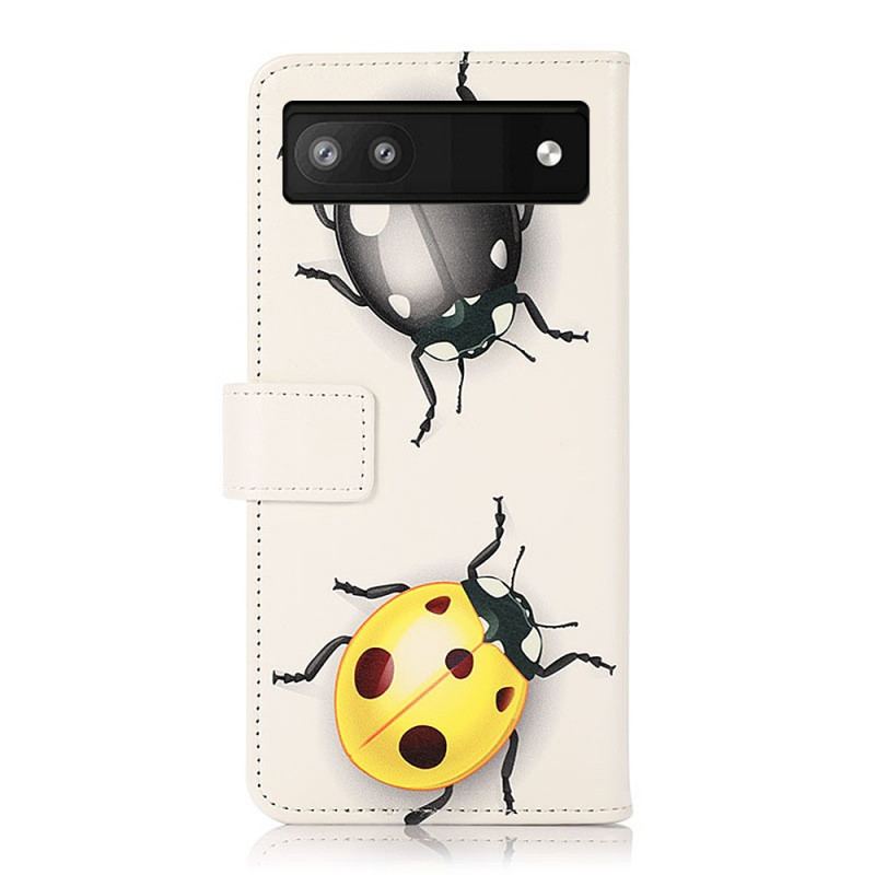 Housse Google Pixel 6A Coccinelles